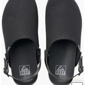 Reef | Shoes | Reef Black Slipon Loafers With Adjustable 